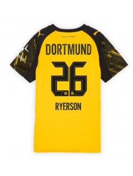 Borussia Dortmund Julian Ryerson #26 Replika Hemmakläder Dam 2025-26 Kortärmad
